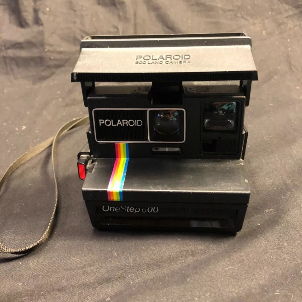 Polaroid OneStep 600 Rainbow instant Land Camera